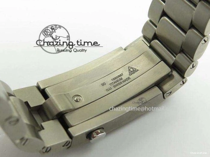 0401 Upgraded Planet Ocean Professional Titanium V6F Best Edition 45mm on Titanium Bracelet A 8280